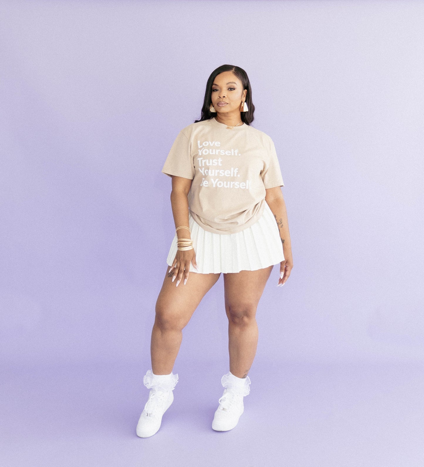 LYTYBY Favorite T- Shirt- Sand